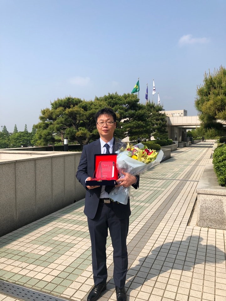 2019년 울산 광역시 모범근로자 표..